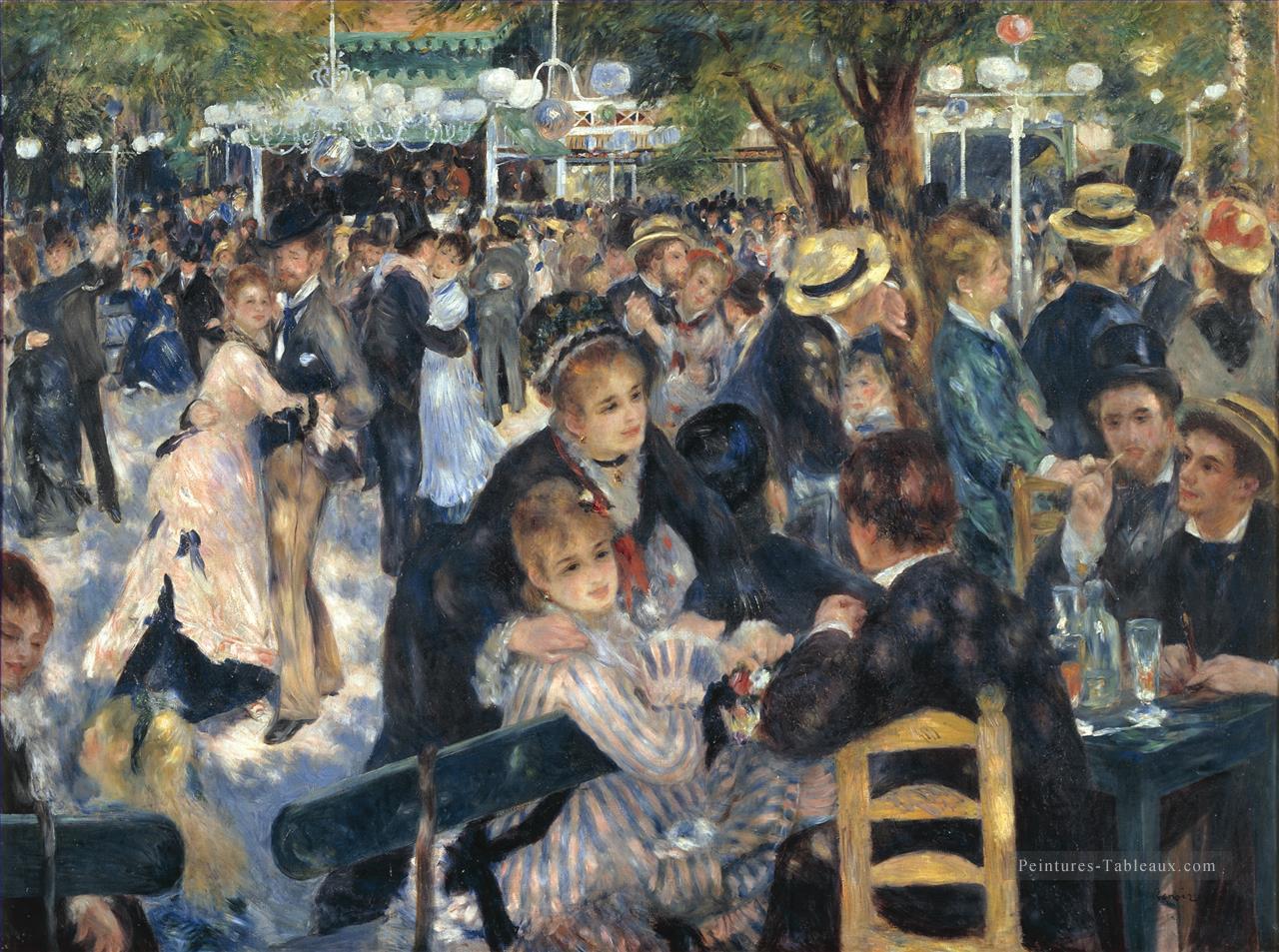Le bal du maître du Moulin de la Galette Pierre Auguste Renoir Peintures à l'huile